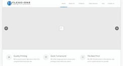 Desktop Screenshot of flexoone.com